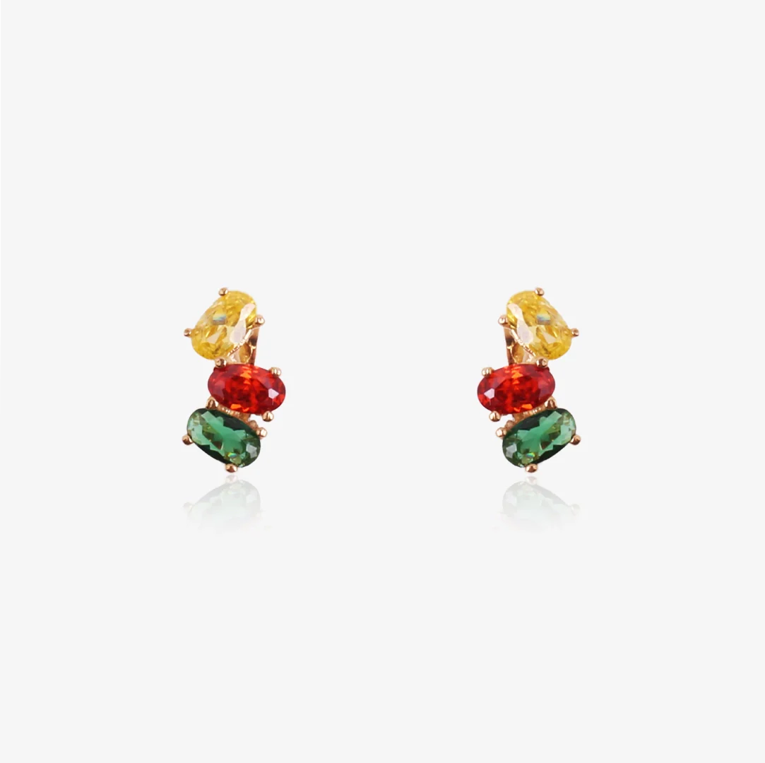 Pendientes triple