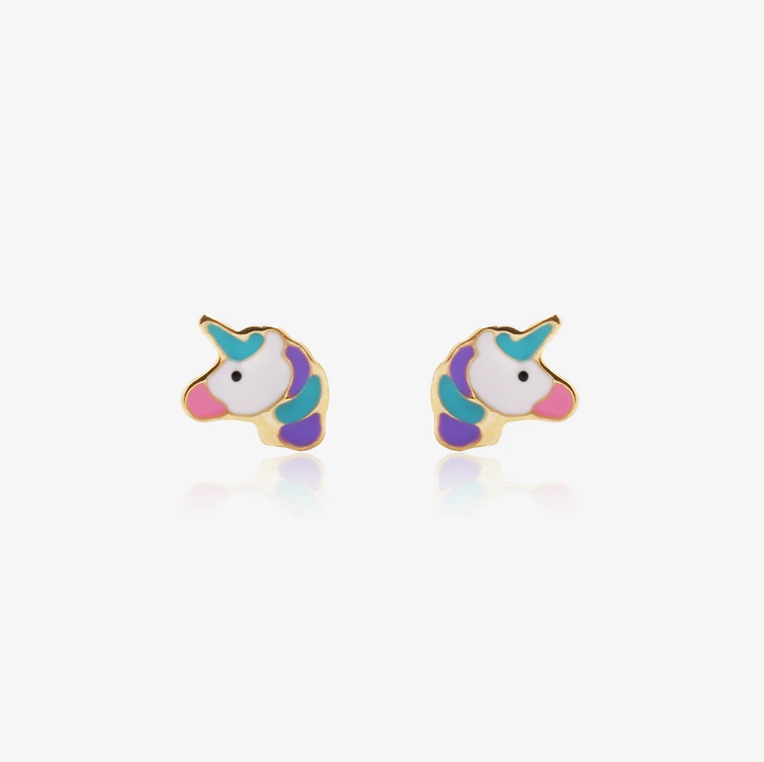 Pendientes unicornio