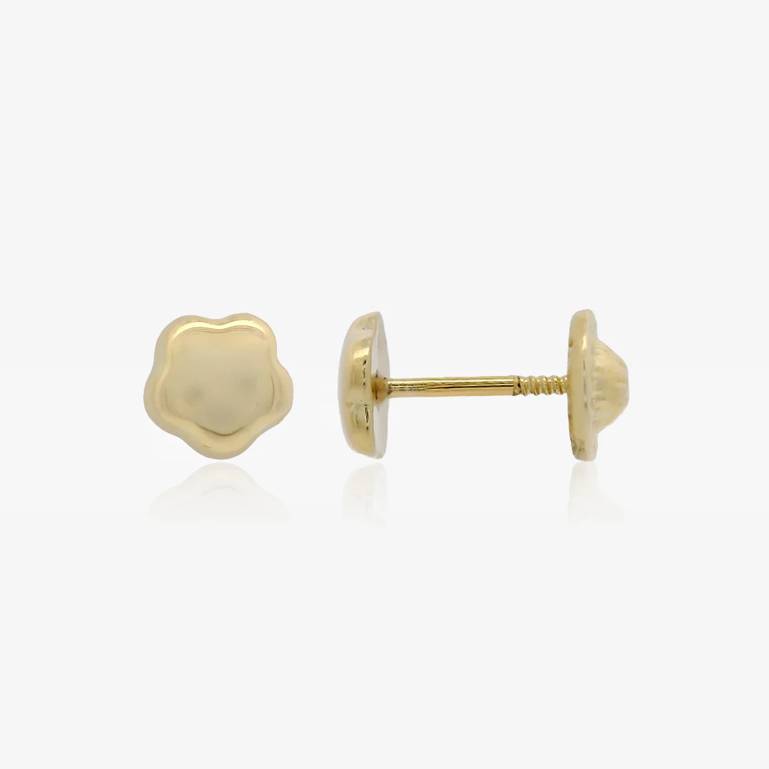 Pendientes Flor Brillo - Image 3