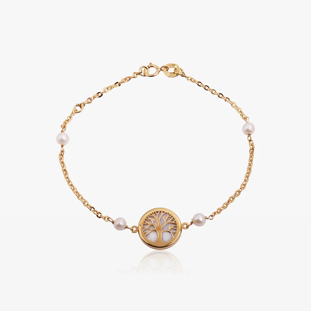 Pulsera Nacar Arbol de la Vida