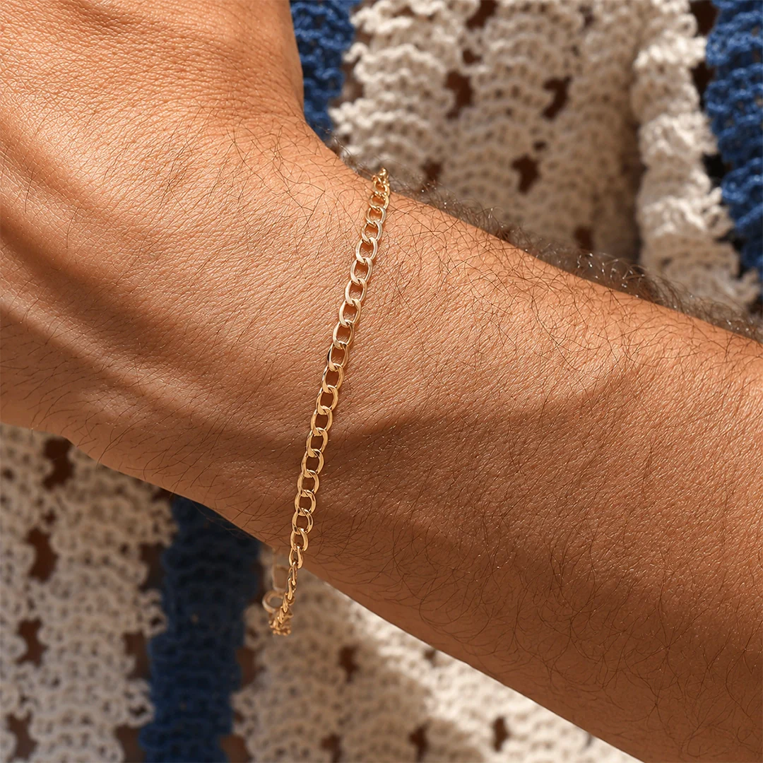 Pulsera Lisa Barbada - Image 2