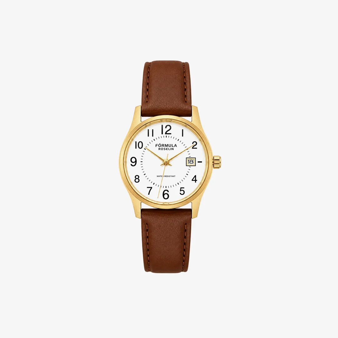 Reloj - Calendario piel